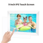 9 7-inch Digital Smart Picture Frame With Wifi  Hd Ips Touchscreen  32gb Storage