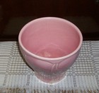 Shawnee Vintage Lorraine Ware Scarce Pink Jardiniere Planter Pot 6 