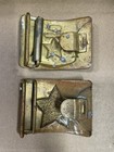 Vintage Russian Army   Navy Brass Metal Belt Buckles Communist Party