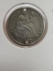 1877 Love Token Mw Or Wm Seated Dime
