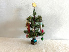 Antique  Look  Dollhouse  Miniature  Table Top  Christmas  Tree    Artisan
