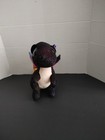 Ty Beanie Boos Anora Dragon  6  Black With Rainbow Shimmer Wings Plush Stuffed