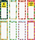 8 Large Magnetic Notepads     Big Notepads For Grocery List  Shopping List  To-   
