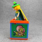 Vintage 1976 Mattel Mother Goose Jack In The Box Toy Works Pop Up 414