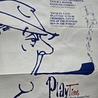 Playtime Original Jacques Tati Movie Poster 1967 Critics Quotes