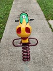 Vintage Playground Spring Rider   schnozz Wump   resin Not Metal Figure   Rocker