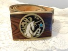 David Stewart Unicorn Horse Buckle And Leather Belt 1970 Masterpiece