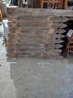 Rustic Distressed Wood  private  Reclaimed Mini Barn Door  And Fence Piece 