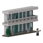 Dexter Morgan Apartment Building Bricks Set 429 Peices   Dexter Figure         