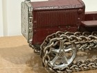 Caterpillar Ten Arcade Tractor 269 Cast Iron 7    Missing Driver And Tin Seat
