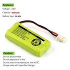 2-pack 600mah Battery Bt183342 Bt283342 For Vtech At t Home Cordless Phones