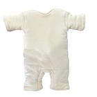 Merlin Sleepsuit Kids Small Yellow Quilted Cotton Swaddle Transition
