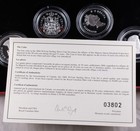2004 50c Sterling Silver Canada 4 Coin Set Coat Of Arms Box coa Rcm 