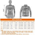 Heated Jacket Electric Heating Coat Lightweight Winter Hooded Jacket With 3-leve