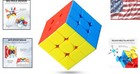Speed Rubik s Cube 3x3x3 - Stickerless Magic Cube 3x3  Fast Smooth Professional