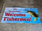 Busch Light Welcome Hunters And Bud Welcome Fishermen  Banners Fastfree Shipping