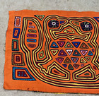 Vintage Mola Art Set-kuna Tribe Panama Folk Textile 11 X 16