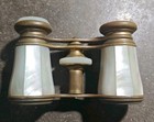 Antique 1900 s Lemaire Fi Paris Opera Glasses Mother Of Pearl Binoculars As Is