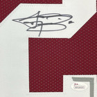 Framed Autographed signed Johnny Manziel 33x42 Texas A m Maroon Jersey Jsa Coa