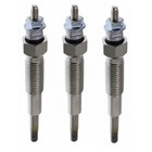 3pk Glow Plugs For Ford 1110 1210 1510 1520 1620 1710 1715 1720 1910 2110
