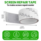 Screen Patch Repair Kit Window Repair Tape Fiberglass Covering Mesh Tool 5 200cm