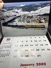 Uprr Union Pacific Railroad 2002 Wall Calendar