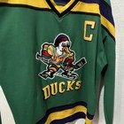 The Mighty Ducks Movie Men s Jersey  96 Charlie Conway Hockey Jersey  Size Large