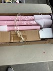 Costway 4ft Portable Double Freestanding Ballet Barre Dancing Stretching Pink