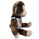 Build-a-bear Large Monkey Plushie 15in Brown Nba Basketball Stuffed Animal