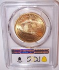 1907  20 Philadelphia Gem St Gaudens Double Eagle Pcgs Ms65    