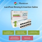 Lacripure Saline Contact Lens Solution  For Lens Rinse   Insertion  98 Vials