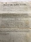 Indenture 1869 Amy Baker Charles F Hotchkiss Newfield Nj W A House Signed