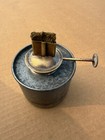 Good Original Tall Globe Railroad Lantern Fount W  Brass  Burner