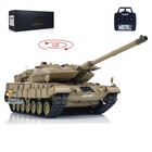 Us Stock 1 16 Rc Battle Tank German Leopard2a7 Rtr Infrared Military Tank Model