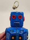 Unbranded No  Ms403 Wind-up 7  Walking Blue Space Robot  Working Partially 