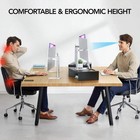 Dual Monitor Stand For 2 Monitors  Monitor Stand For Desk  Adjustable Computer