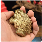 Golden Toad Handhold  Zen Frog  Zen Intent  Thread Fragrance Ornament Gift New