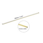 Pack Of 6 Brass Tube 1mm 1 2mm 1 4mm 1 6mm 1 8mm 2mm X 0 2mm 300mm Metal Tubing