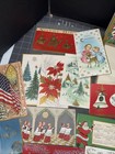22 Vintage Unused Christmas Greeting Cards And Envelopes