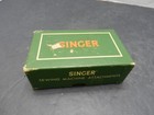 Vtg - Lot Of 2 Singer Sewing Machine Attachments Boxes - Variety Of Parts