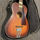 Vintage 1961 Harmony-made Parlor Acoustic Guitar With Original Case - Unbranded