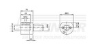 Vdi40  Boring Bar Holder Din 69880  Type E2 For Inch Tools  1-1 4   213 015 246