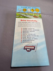 Vintage 1956 Florida Road Map     Standard Oil Of Kentucky  kyso      Gas Station