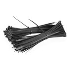 12inch 1000pcs Nylon Wire Zip Ties Cable Ties Uv Black 40lbs Self-locking Wraps