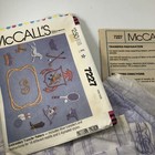 Vintage Mccall s Embroidery Transfer Pattern   7227 Uncut With Instructions