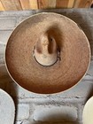 Vintage Antique Wide Brim Mexican Sombrero With Beautiful Patina
