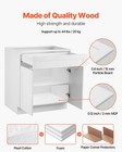 Vevor Shaker Base Cabinet 36 w X 24 d X 34 5 h Ready To Assemble W drawer White