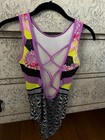 Sylvia P Strappy Back Gymnastics Leotard Size Child 12