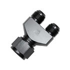 Y Block Adapter Fitting-6 8 10 12 An Female To Parallel Dual 6 8 10 12 An Male