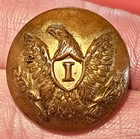 Civil War Infantry I Or Indian Wars Uniform Button Horstmann Bros   Allien 23mm